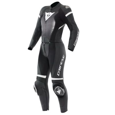 Dainese FULMINEA 2PCS dámská sportovní kombinéza černá/bílá vel.40